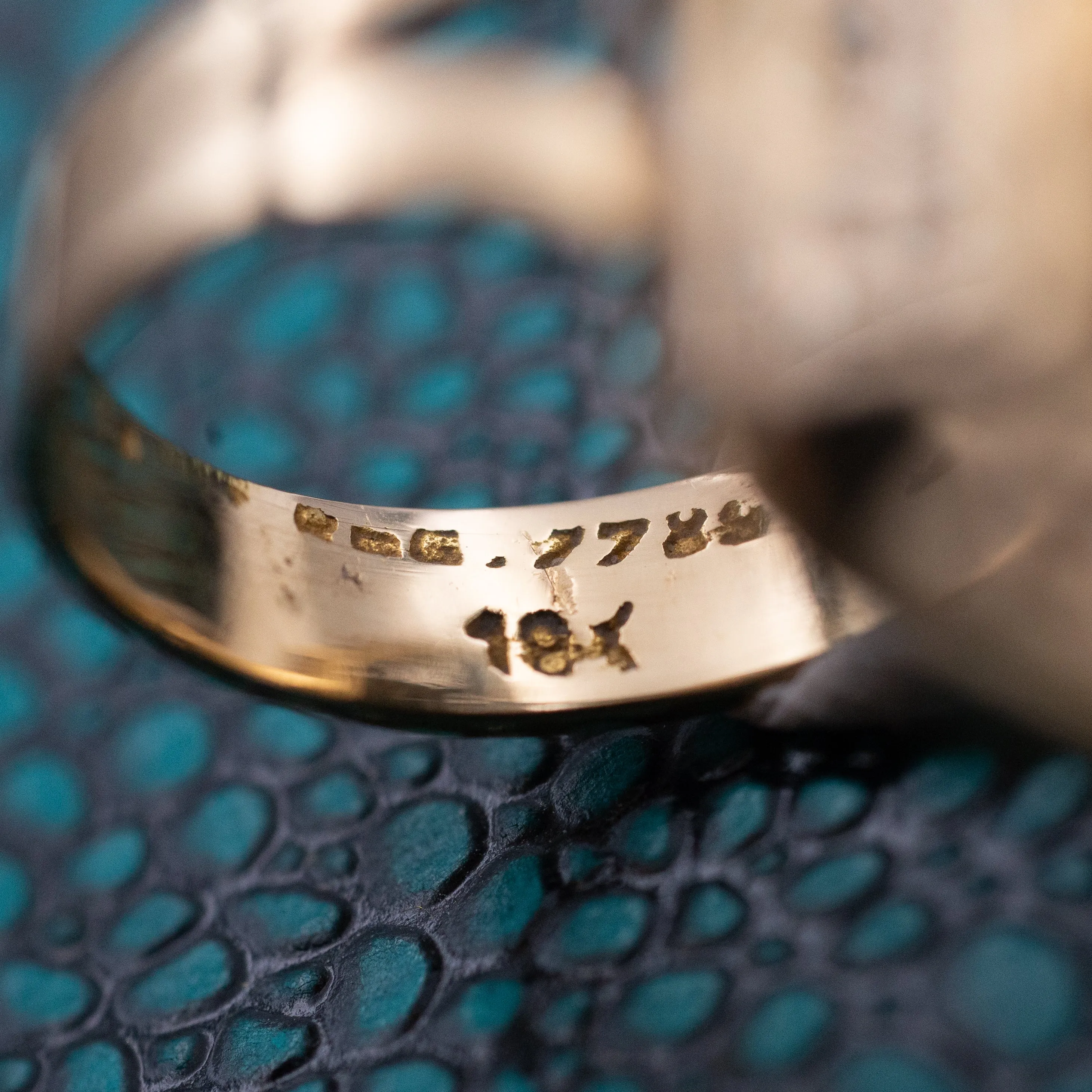 18k Mayan-Inspired Cocktail Ring