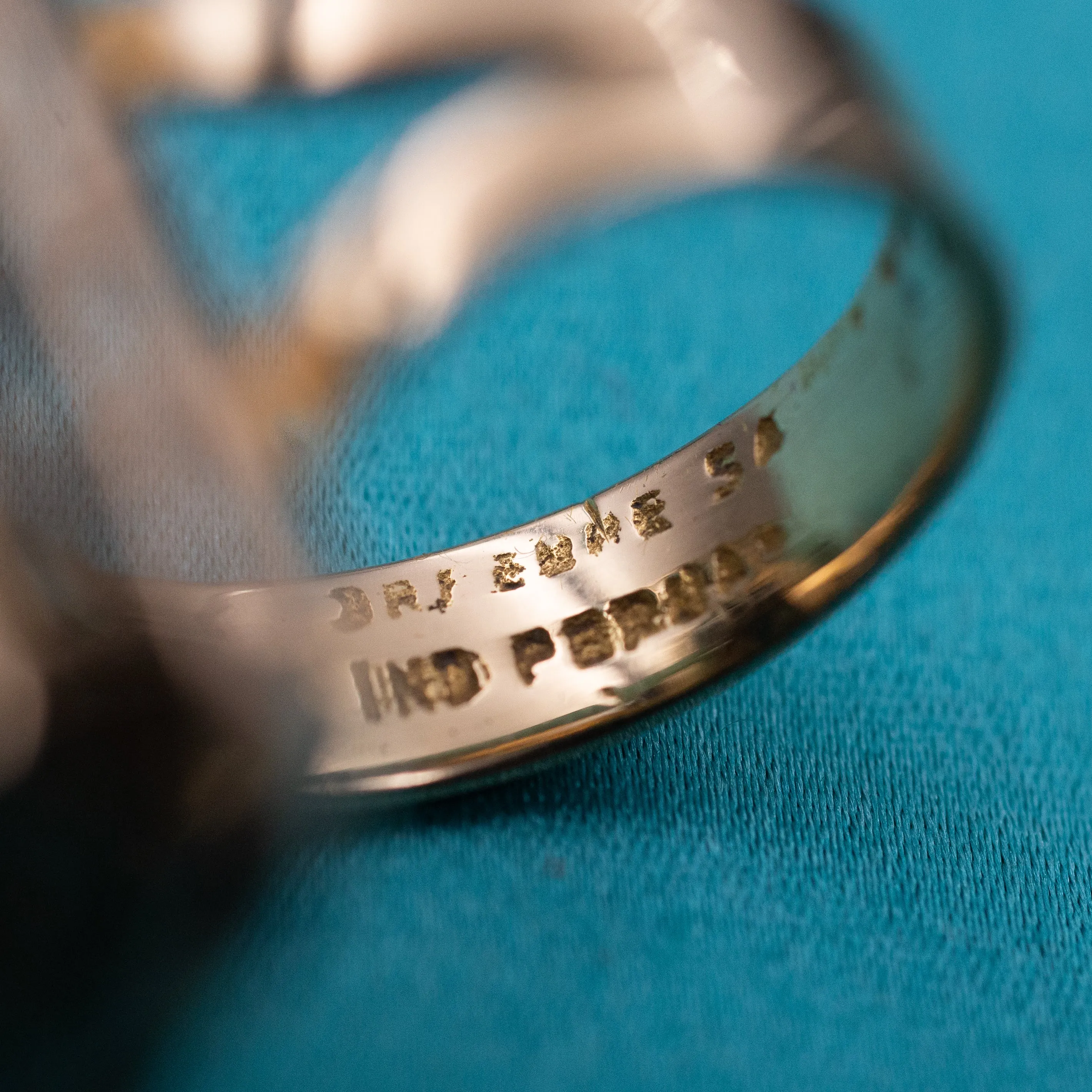 18k Mayan-Inspired Cocktail Ring