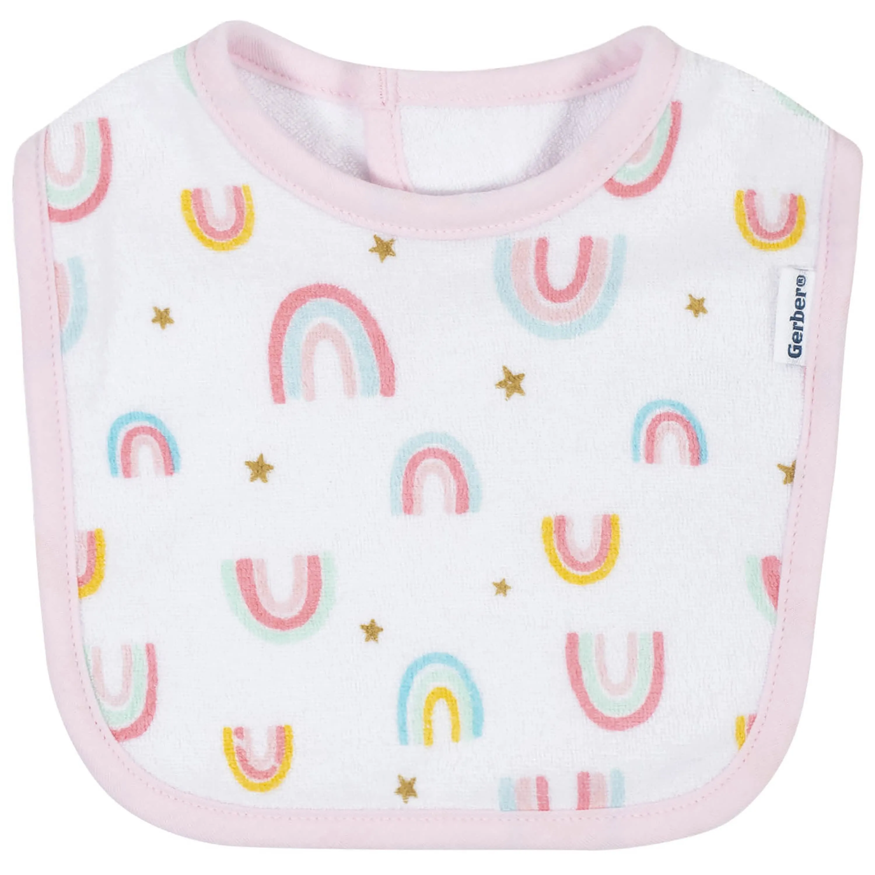 6-Piece Baby Girls Fairy Tale Bibs & Burp Cloths Set