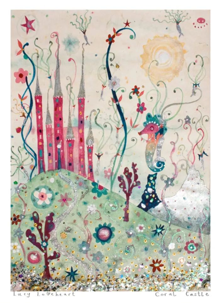 Art Prints | Coral Castle | Lucy Loveheart