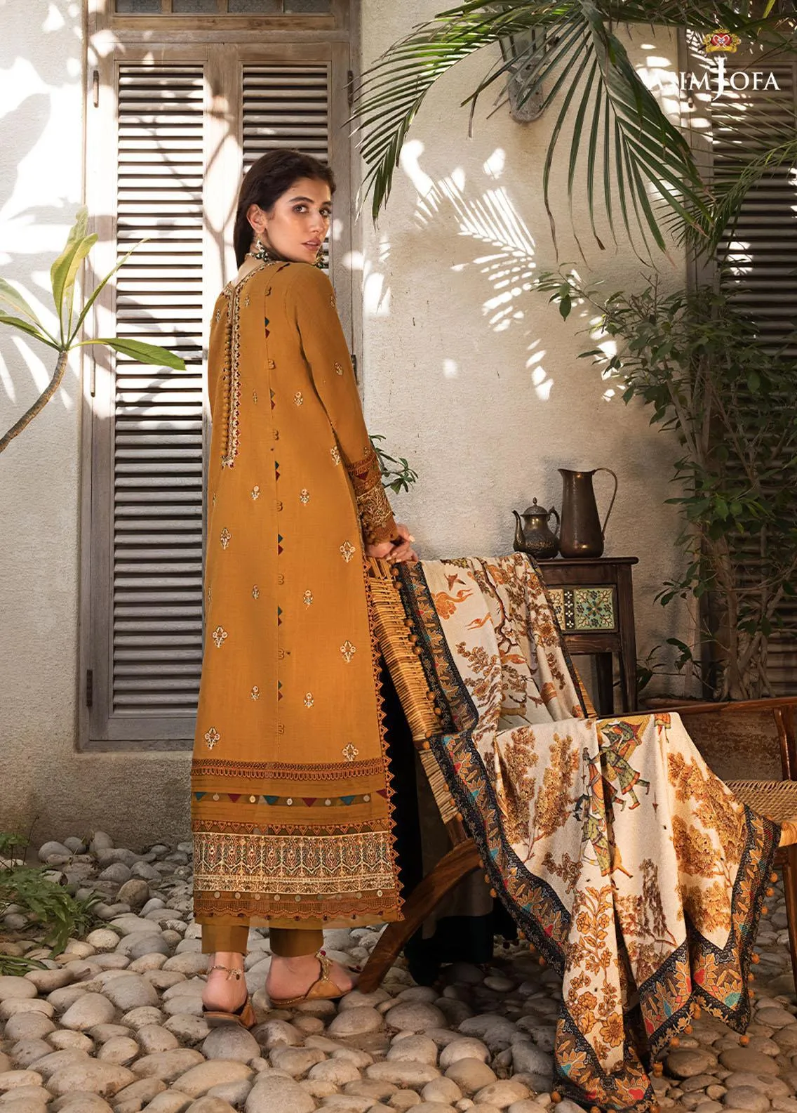 ASIM JOFA | KASHMIRI SHAWL (AJK-07)