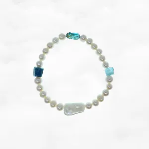 Atlantis Beaded Pearl Bracelet