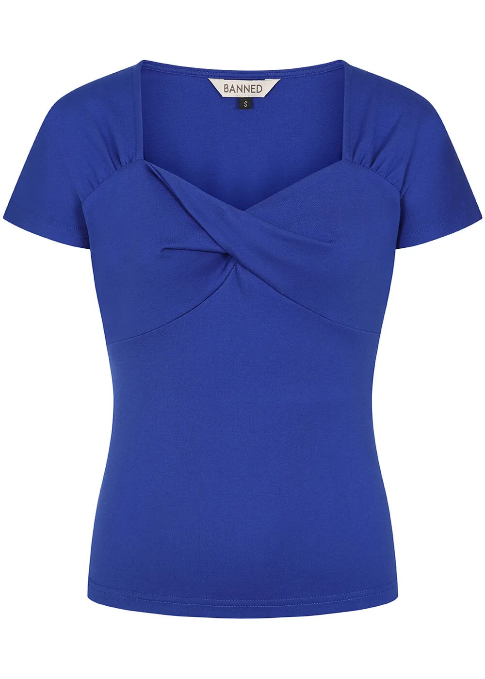 Banned She Who Dares Top Dusky Blue