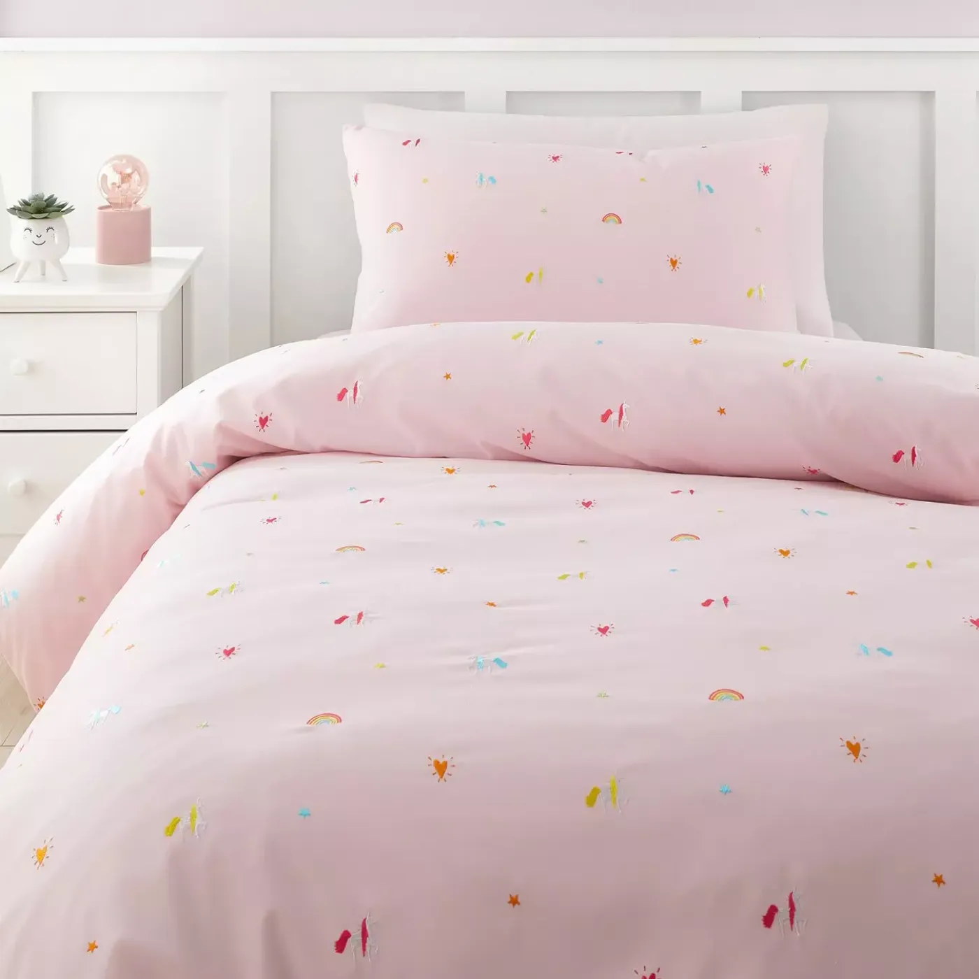 Bianca Embroidered Unicorn Duvet Set
