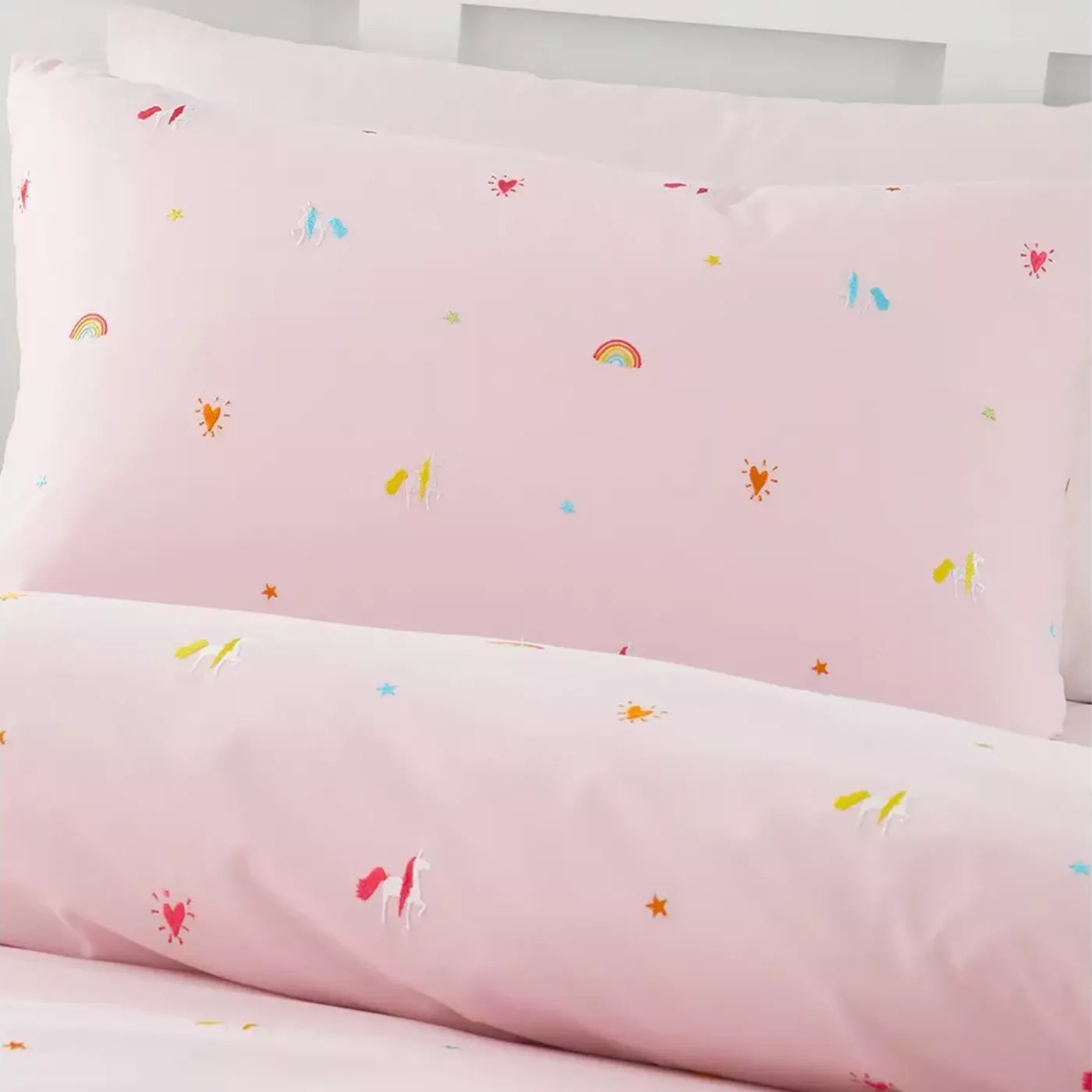 Bianca Embroidered Unicorn Duvet Set