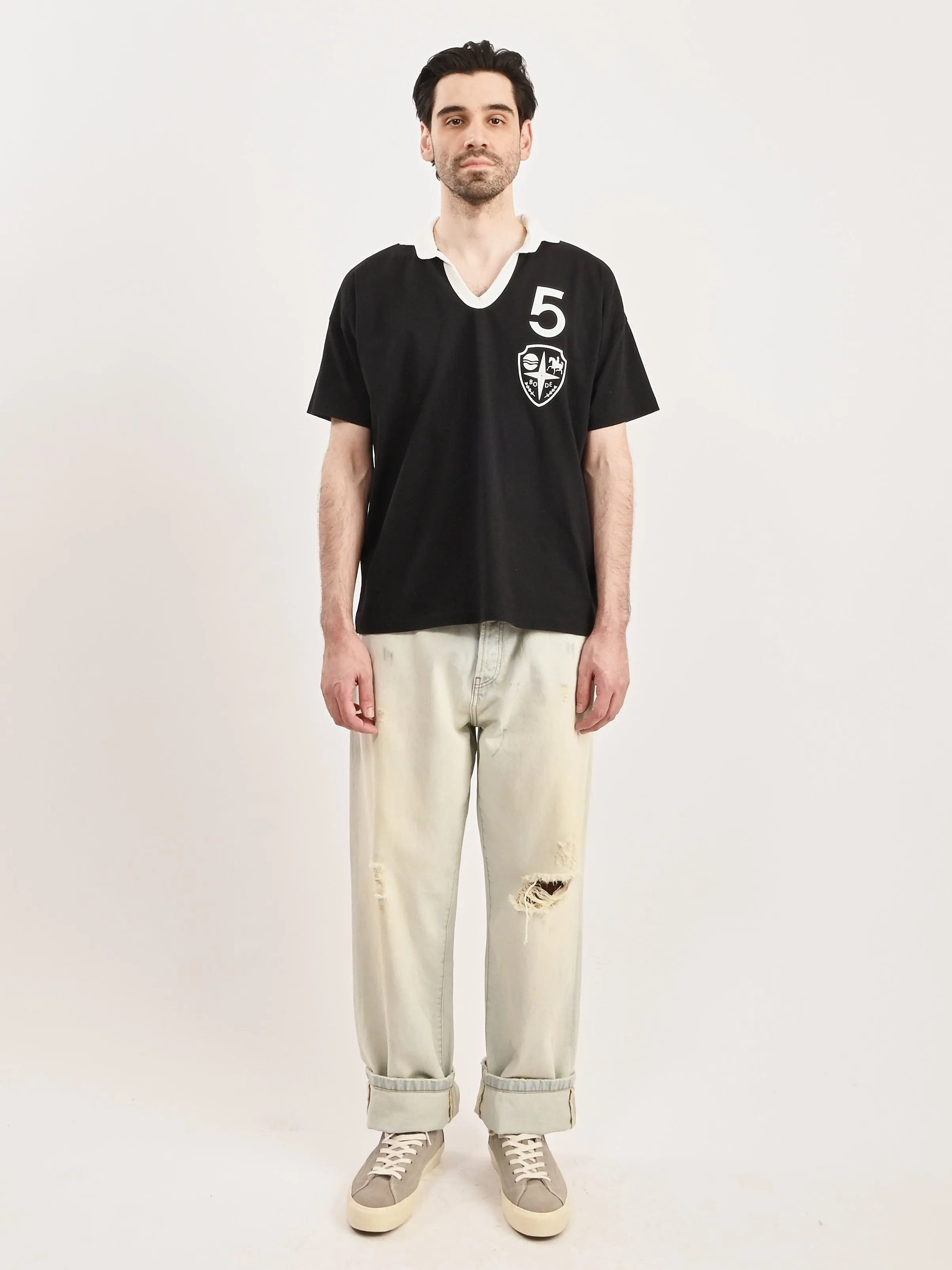 Black Recreation Polo