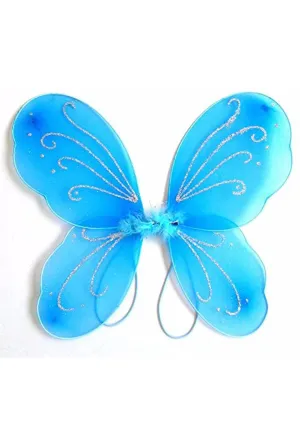 Blue Butterfly Wings