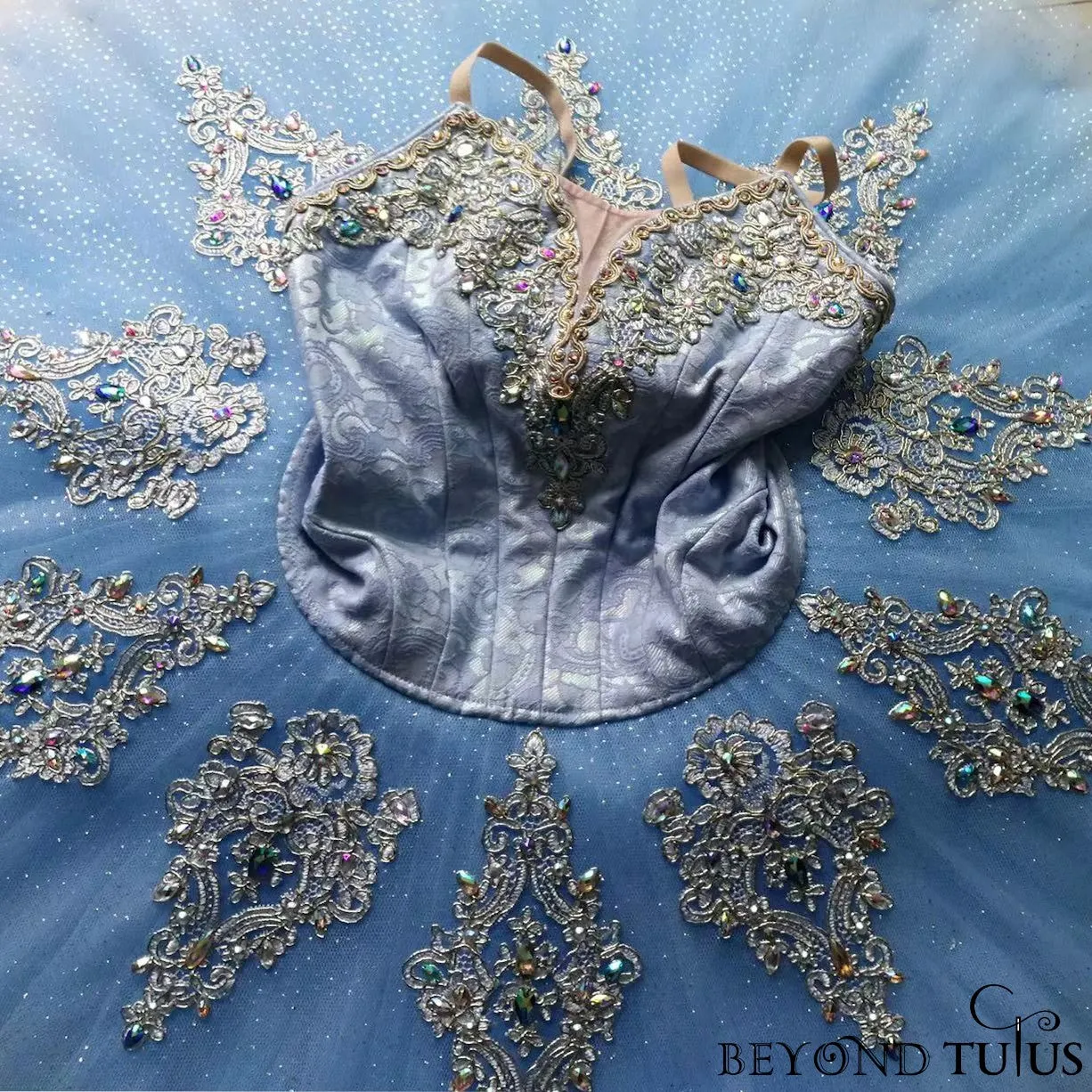 Blue Professional Tutu
