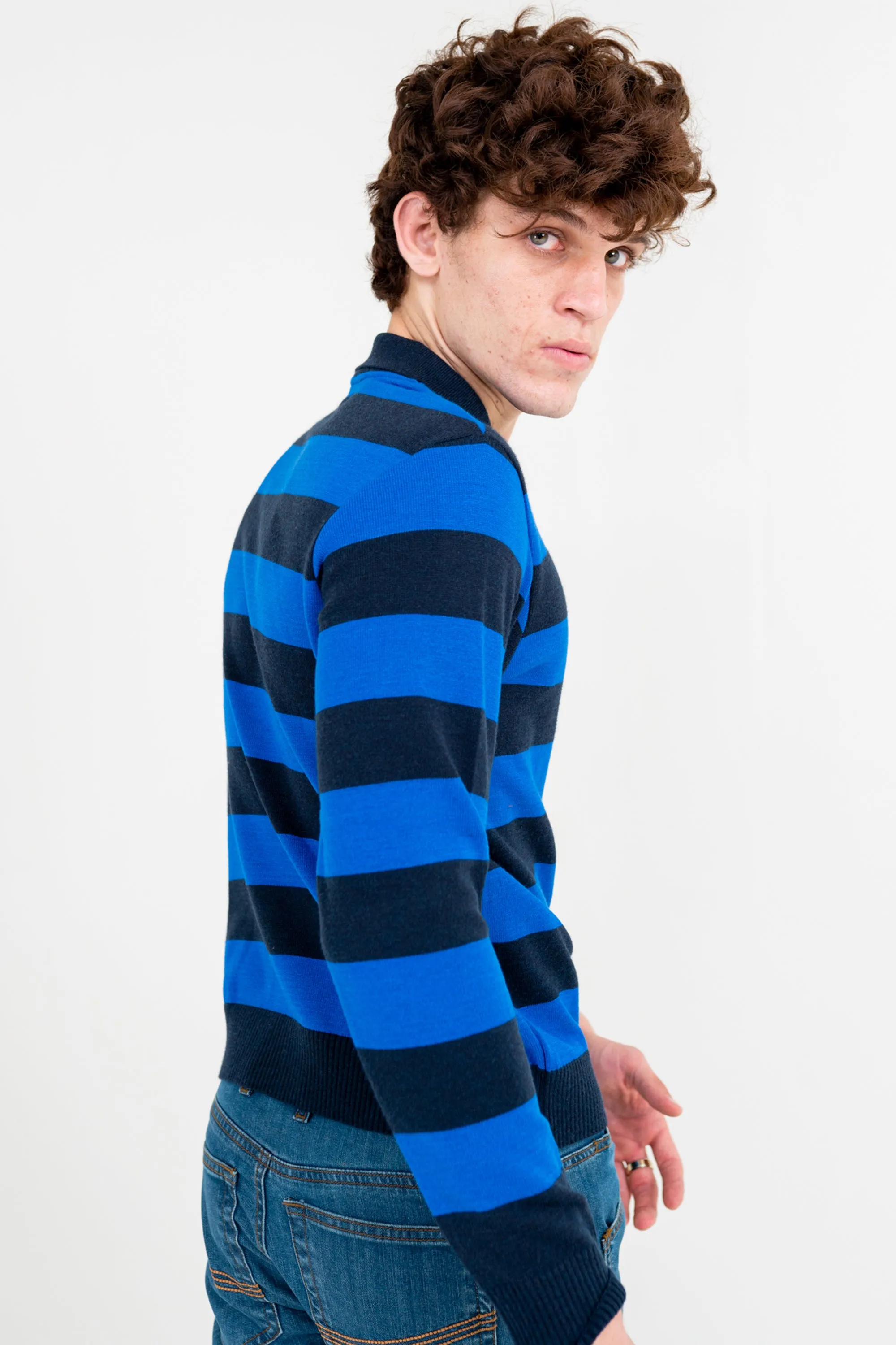 Blue Rugby Polo