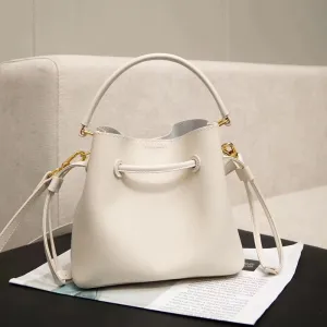 Bucka Supple Leather Bucket Tote