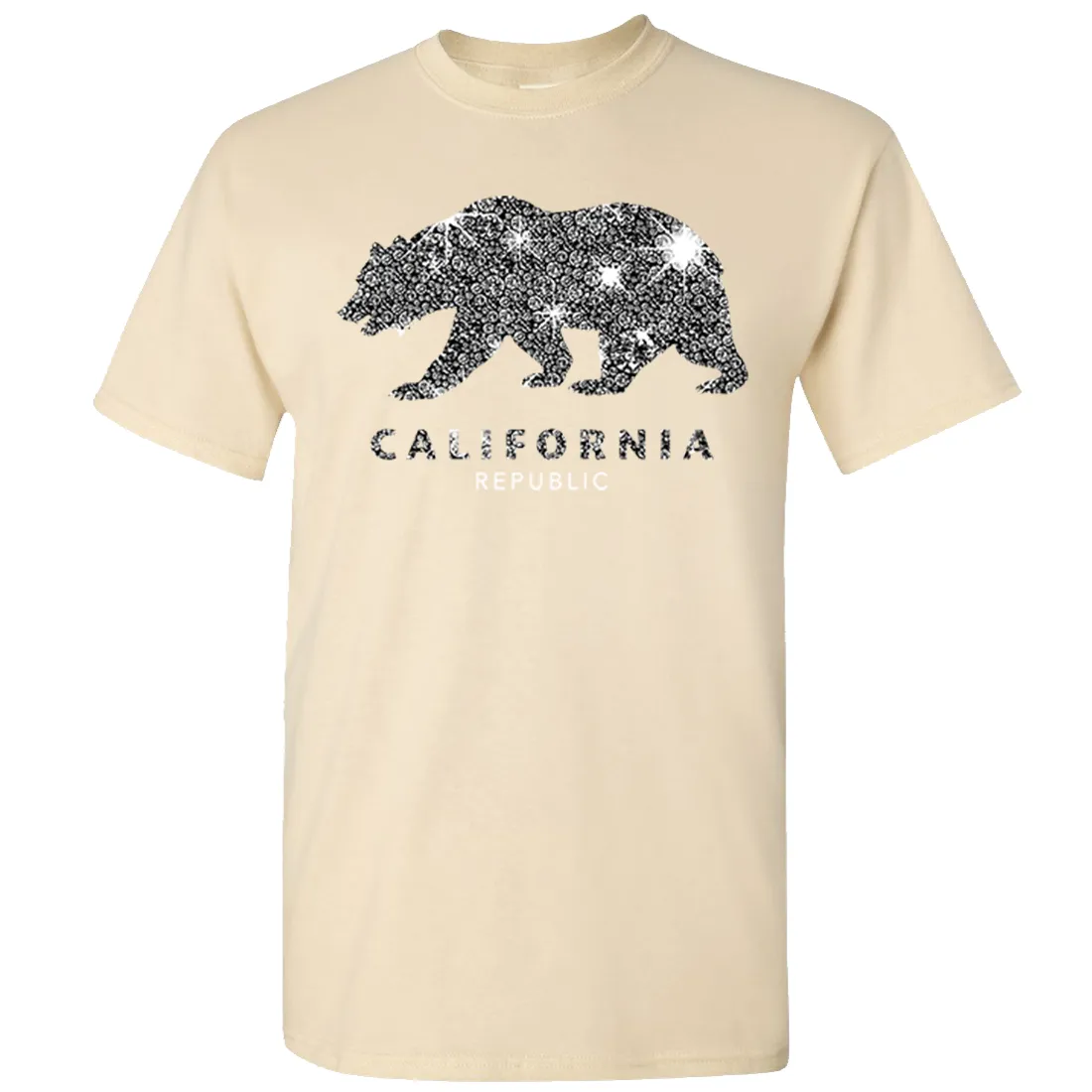 California Republic Sparkle Asst Colors T-shirt/tee