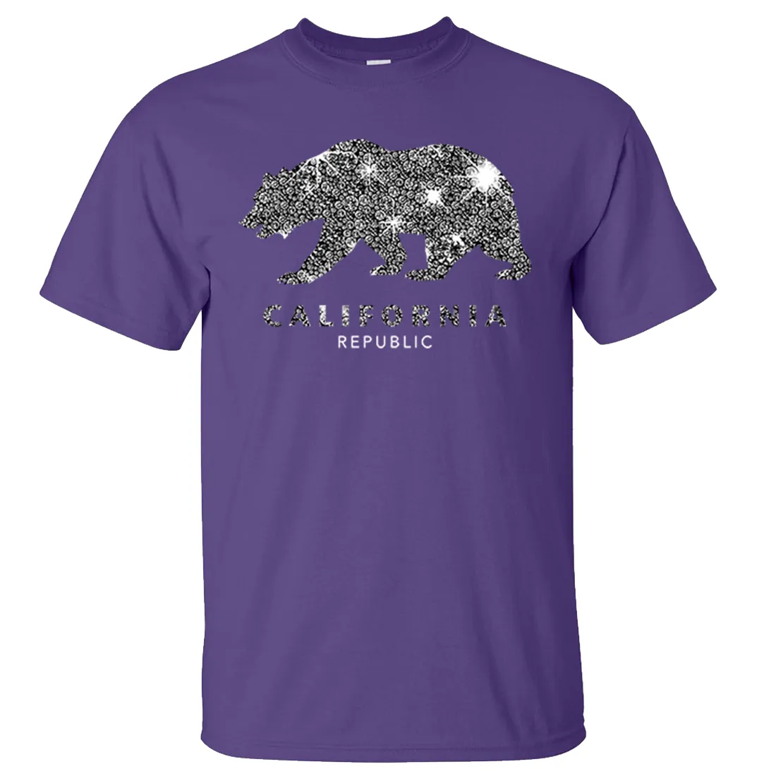 California Republic Sparkle Asst Colors T-shirt/tee