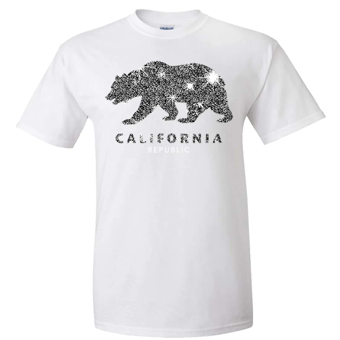 California Republic Sparkle Asst Colors T-shirt/tee