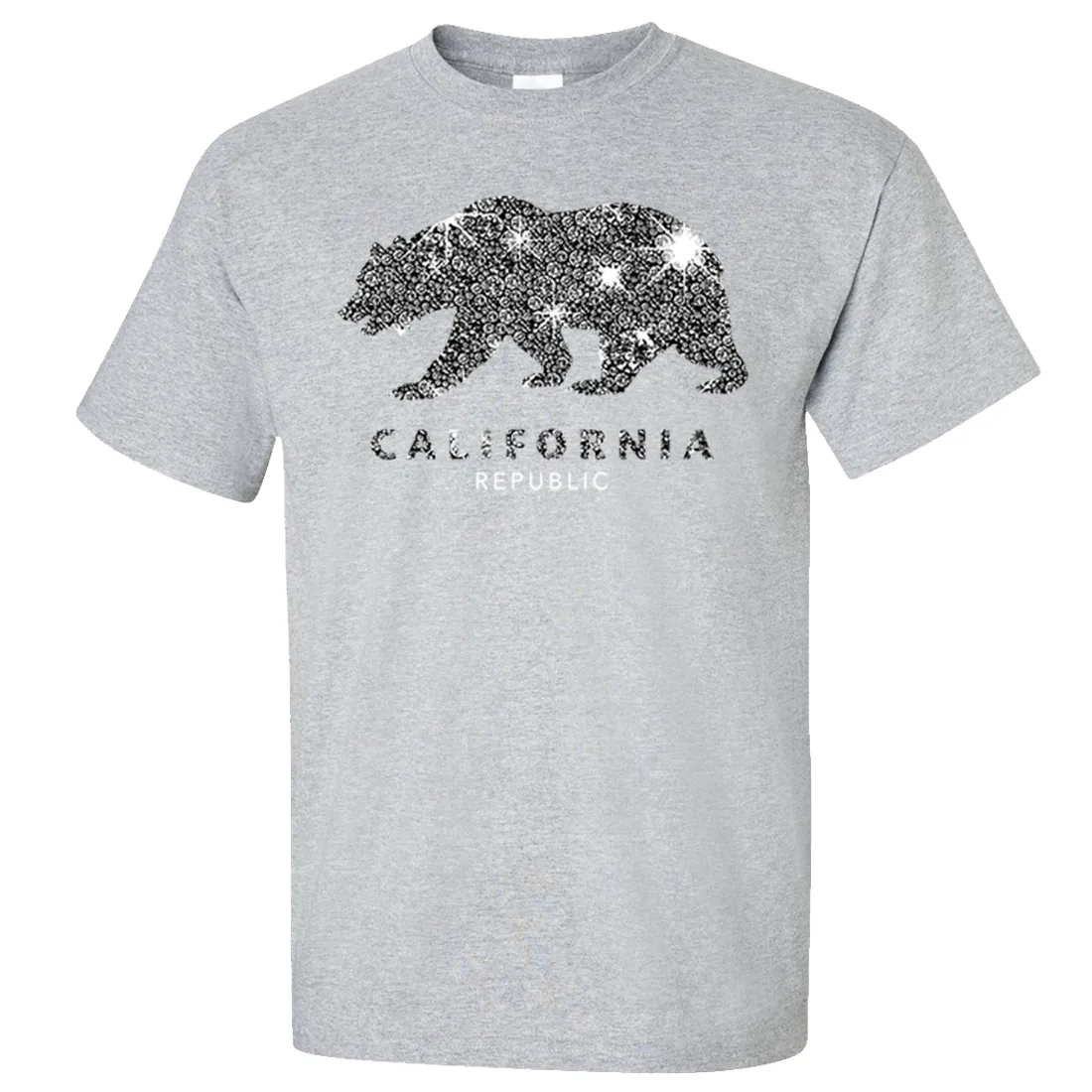 California Republic Sparkle Asst Colors T-shirt/tee