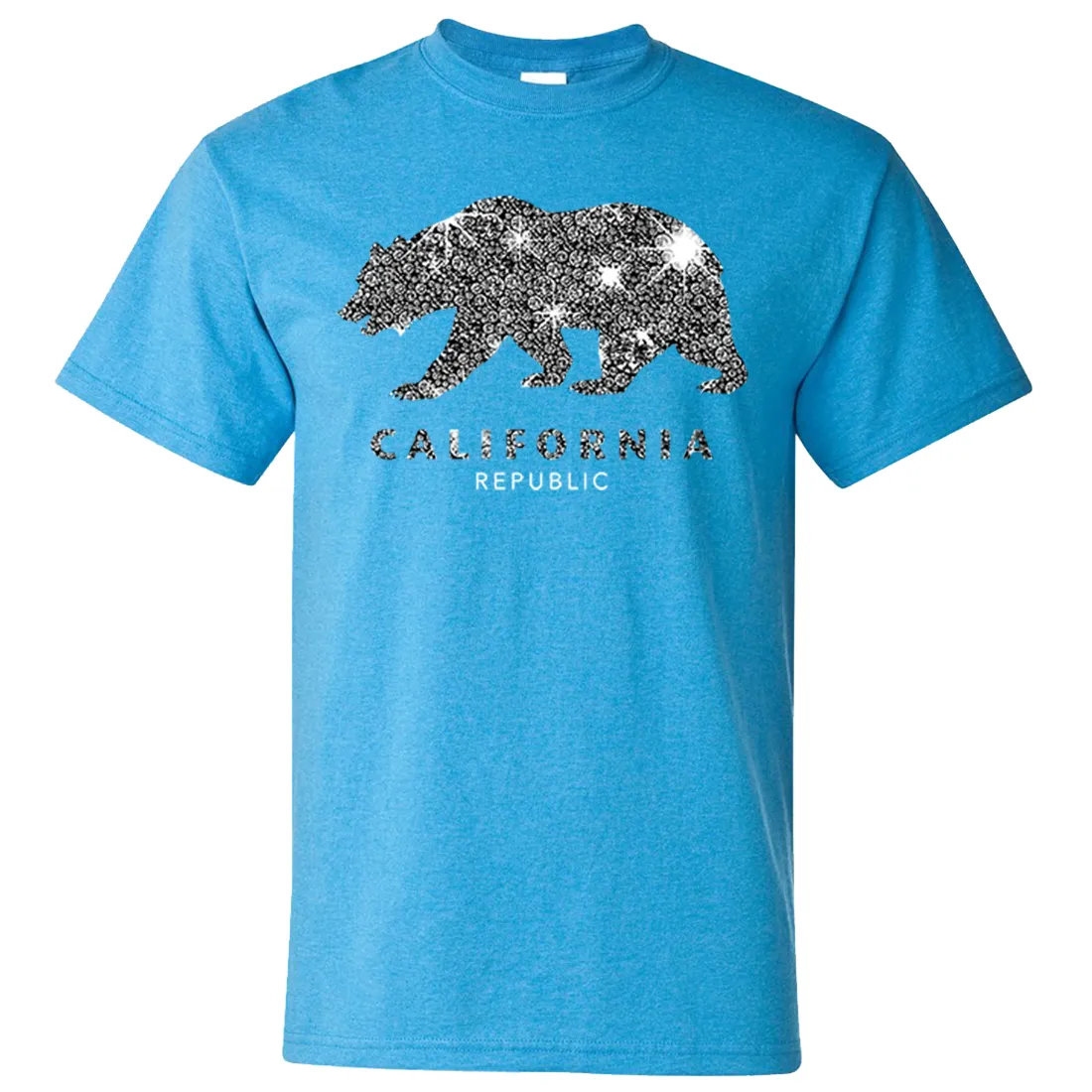 California Republic Sparkle Asst Colors T-shirt/tee