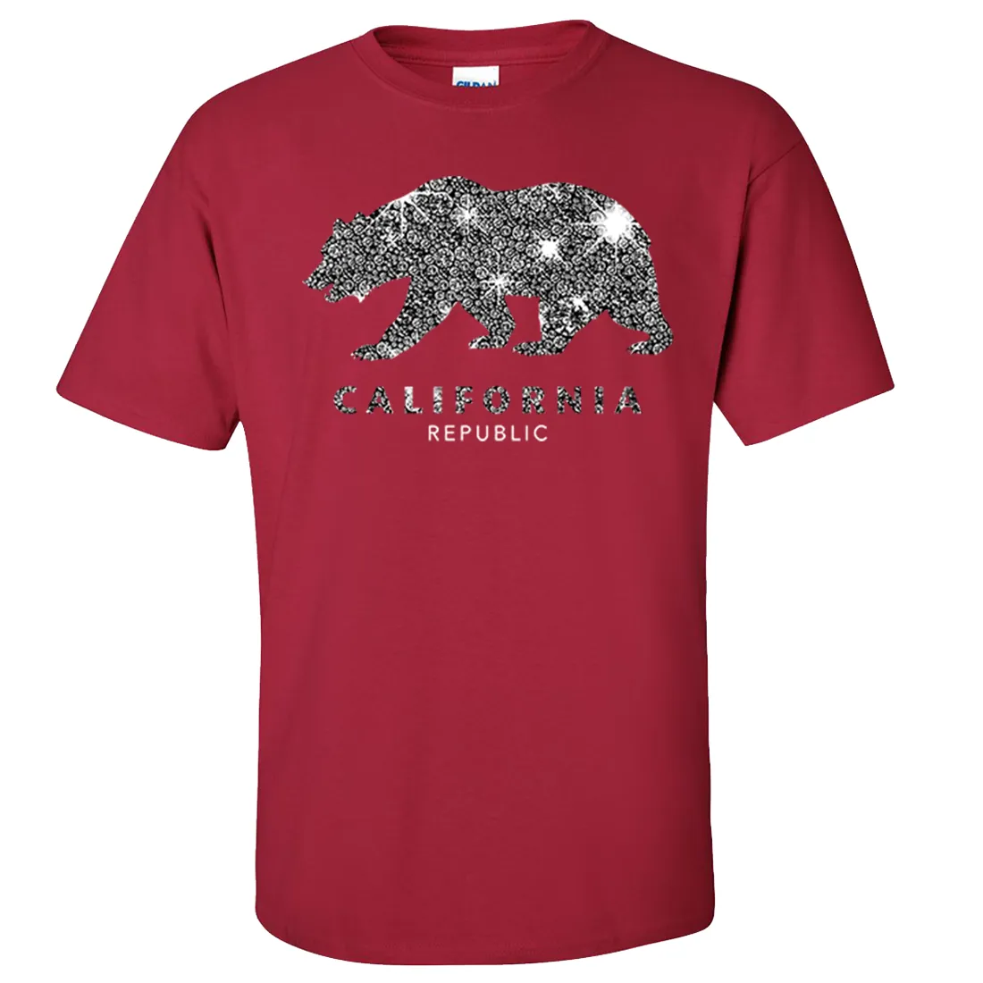 California Republic Sparkle Asst Colors T-shirt/tee