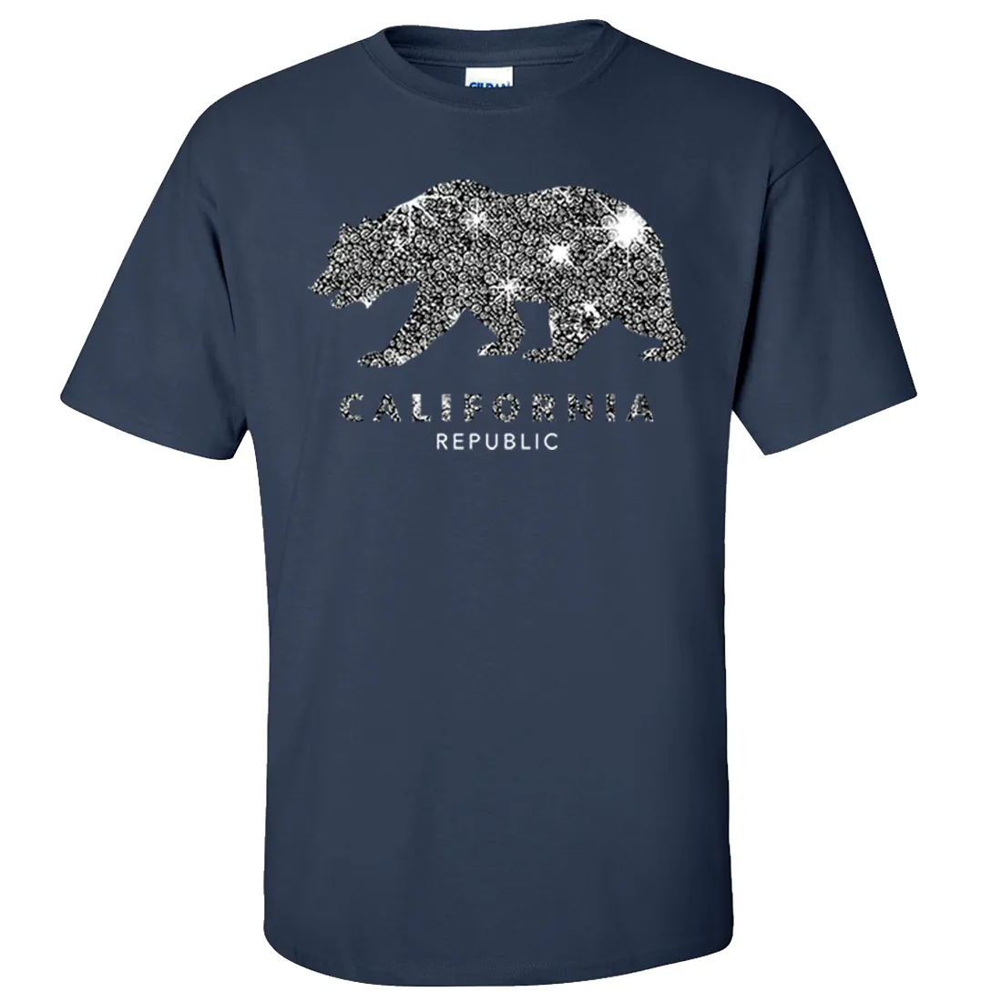 California Republic Sparkle Asst Colors T-shirt/tee