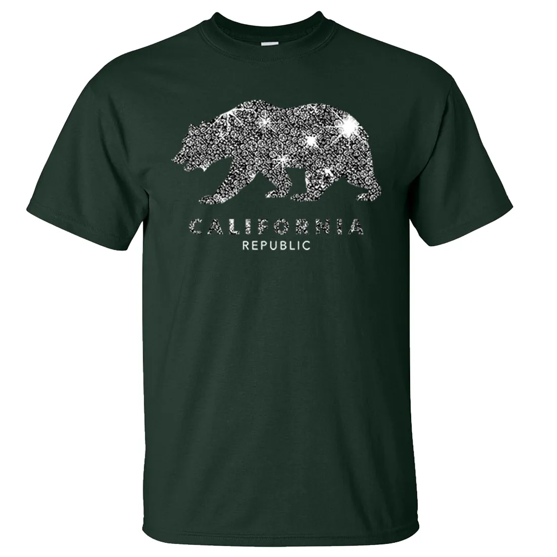 California Republic Sparkle Asst Colors T-shirt/tee