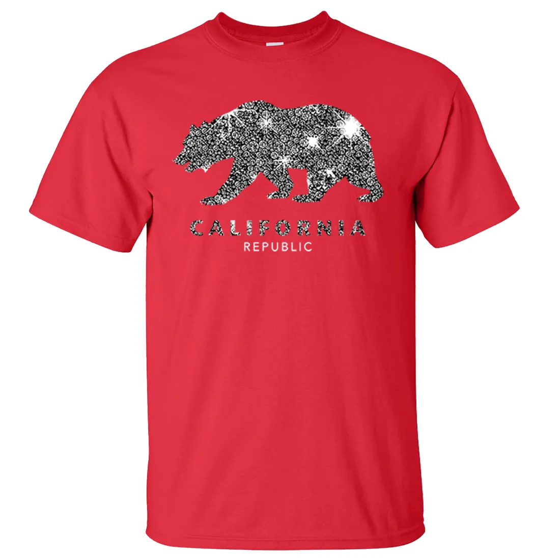 California Republic Sparkle Asst Colors T-shirt/tee