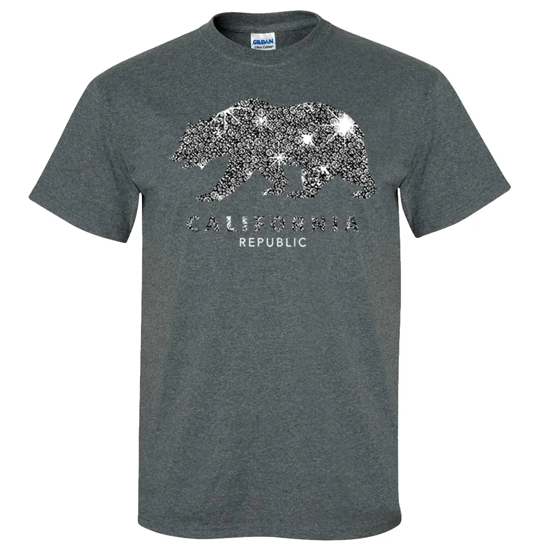 California Republic Sparkle Asst Colors T-shirt/tee