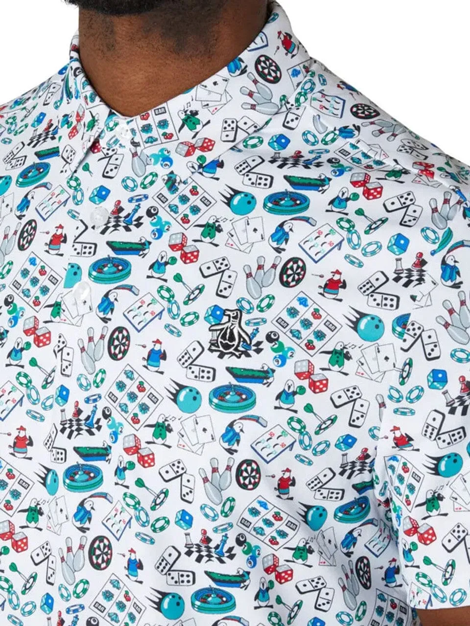 Camiseta polo de golf Penguin Original Roadmap