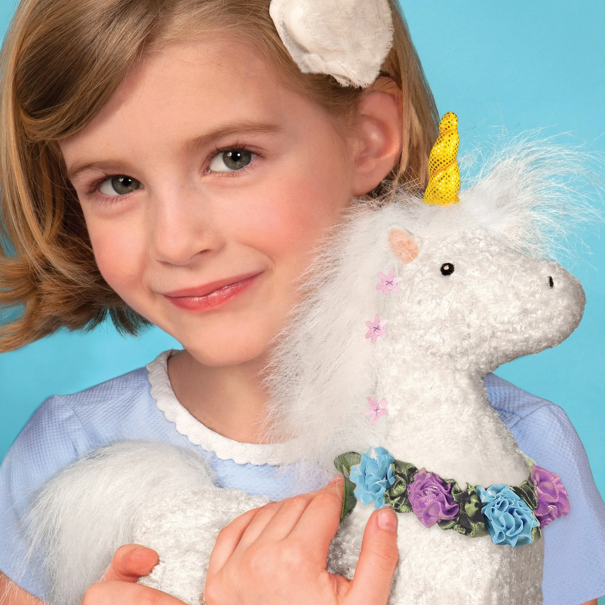 Capricon Unicorn soft toy   Book set