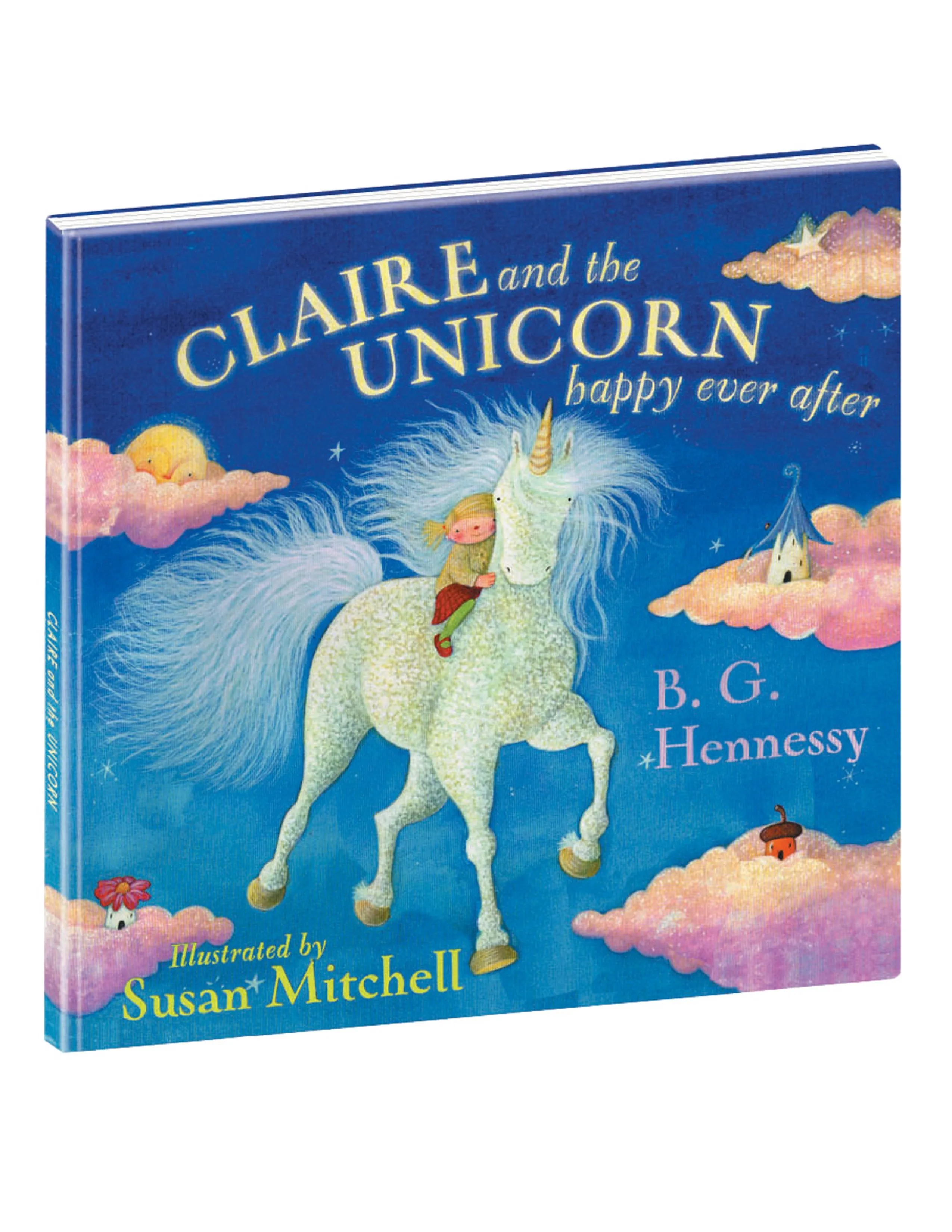 Capricon Unicorn soft toy   Book set