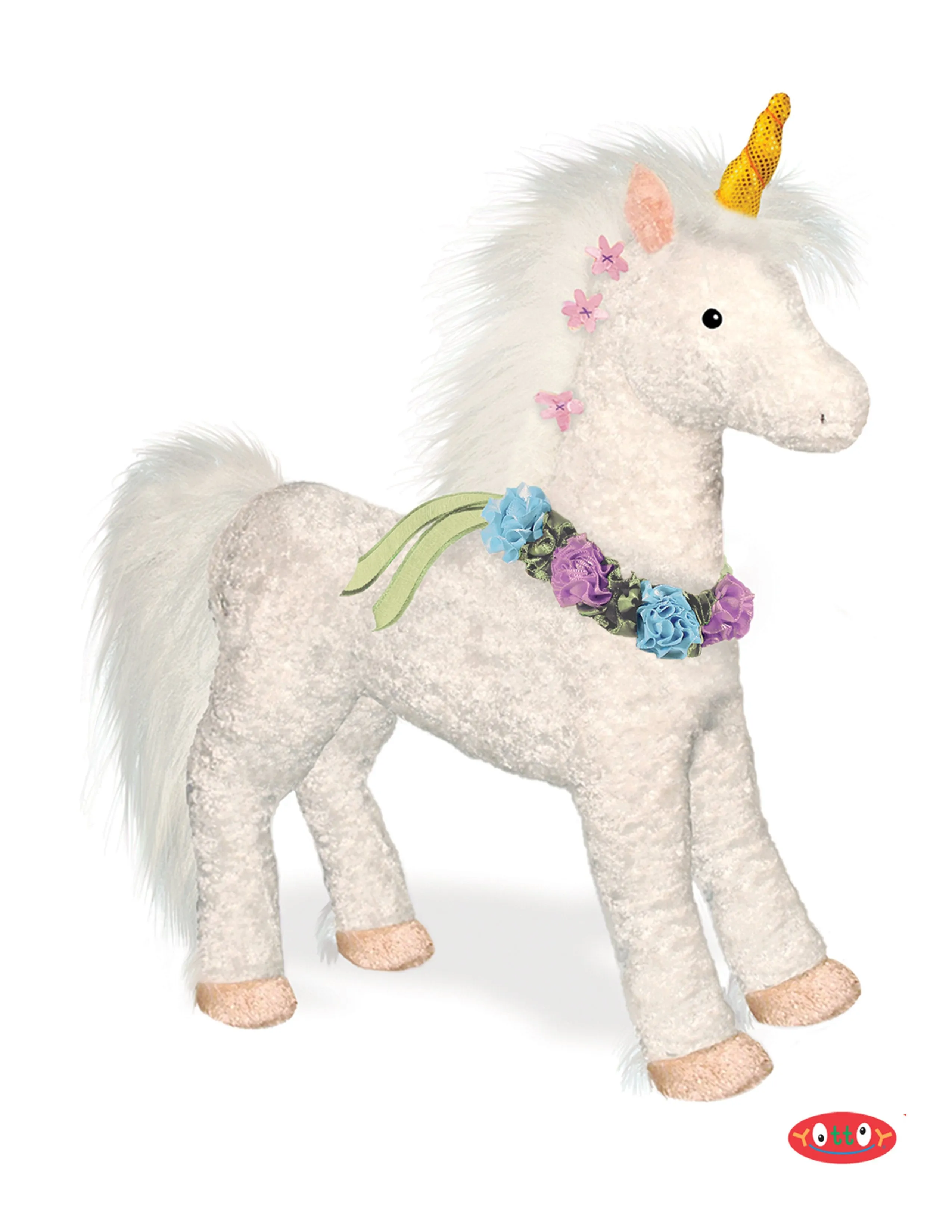 Capricon Unicorn soft toy   Book set