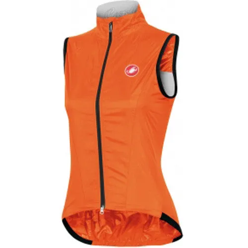 Castelli Leggera Vest Womens - Orange