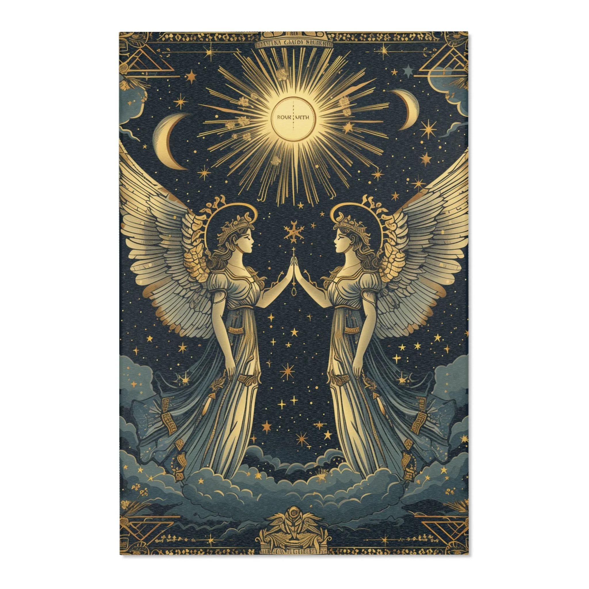 Celestial Gemini – Zodiac-Inspired Rug