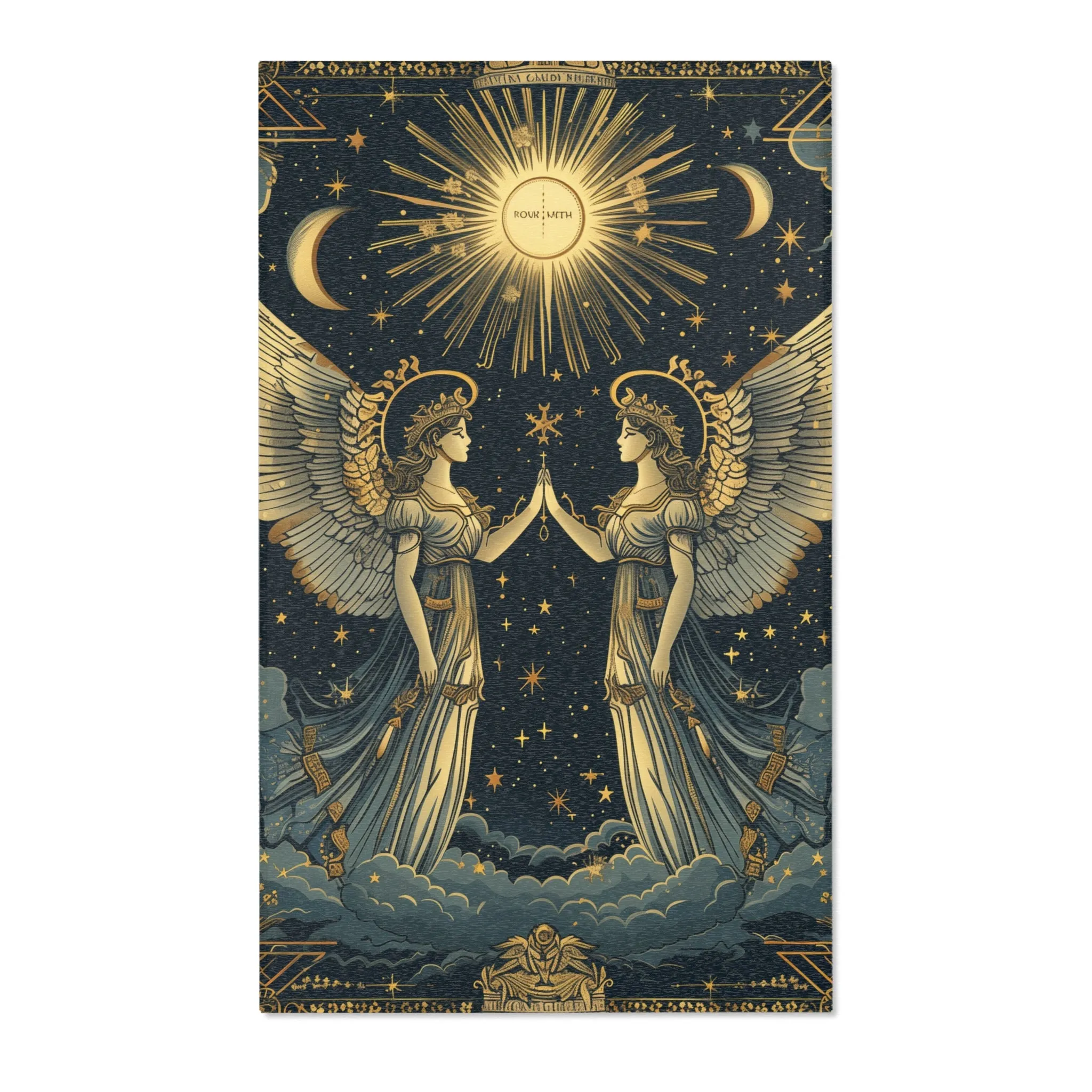 Celestial Gemini – Zodiac-Inspired Rug