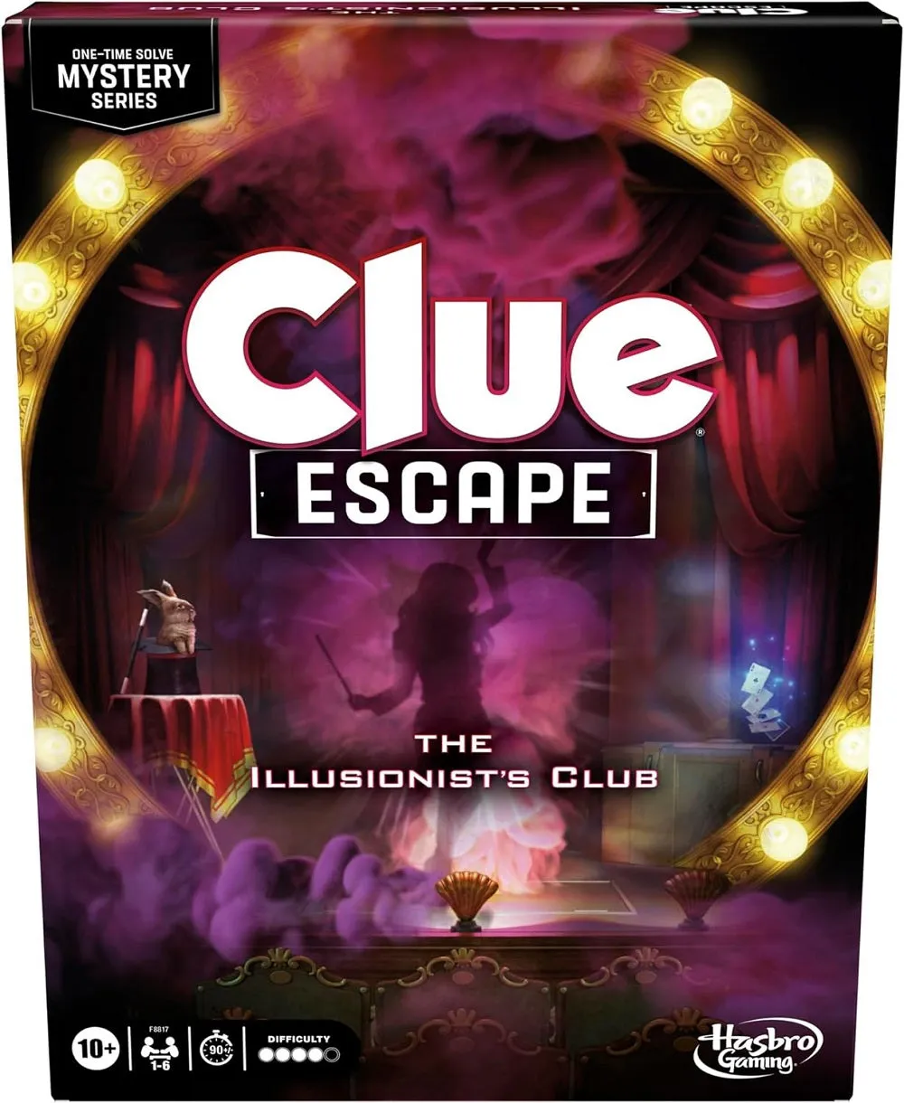 CLUE ESCAPE THE ILLUSIONIST'S CLUB