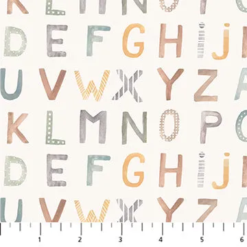 Cotton-Tale 90950-11 Alphabet Cream