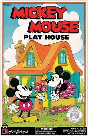 Crafttastic Colorforms® Disney Retro Mickey Mouse Playhouse Set