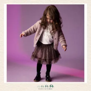*Creamie Girls: Pink Sparkle Cardigan