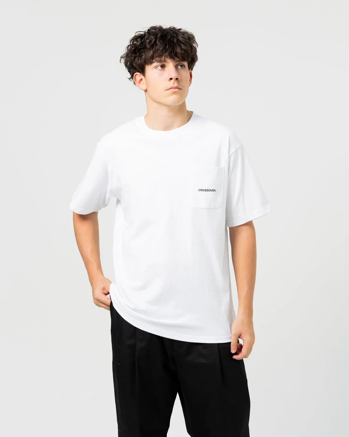 CROSSOVER "Year Of The Dragon" Pocket Tee | Pink