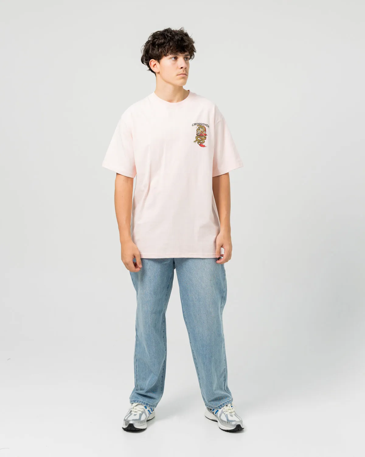 CROSSOVER "Year Of The Dragon" Tee | Pink