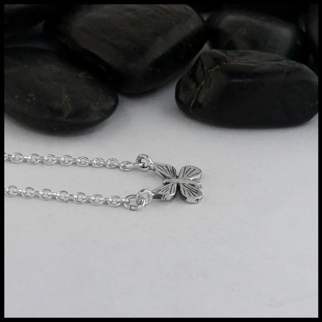 Dainty Butterfly Pendant