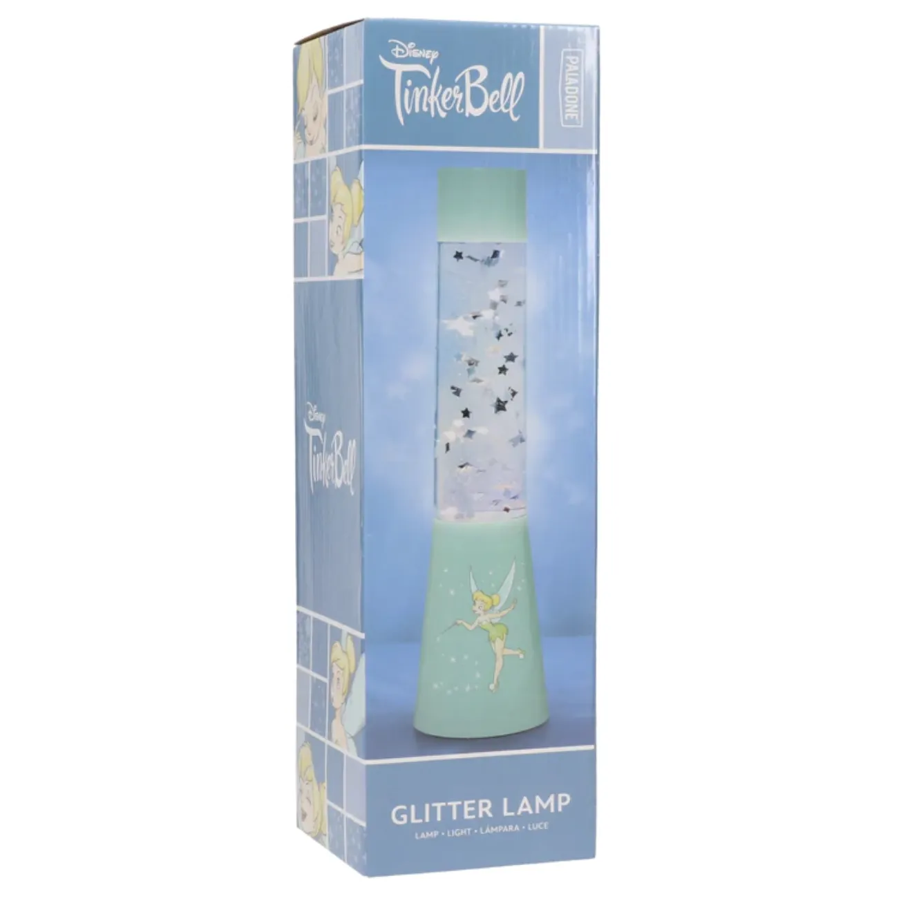 Disney Tinker Bell Lamp, Glitter Lava Light