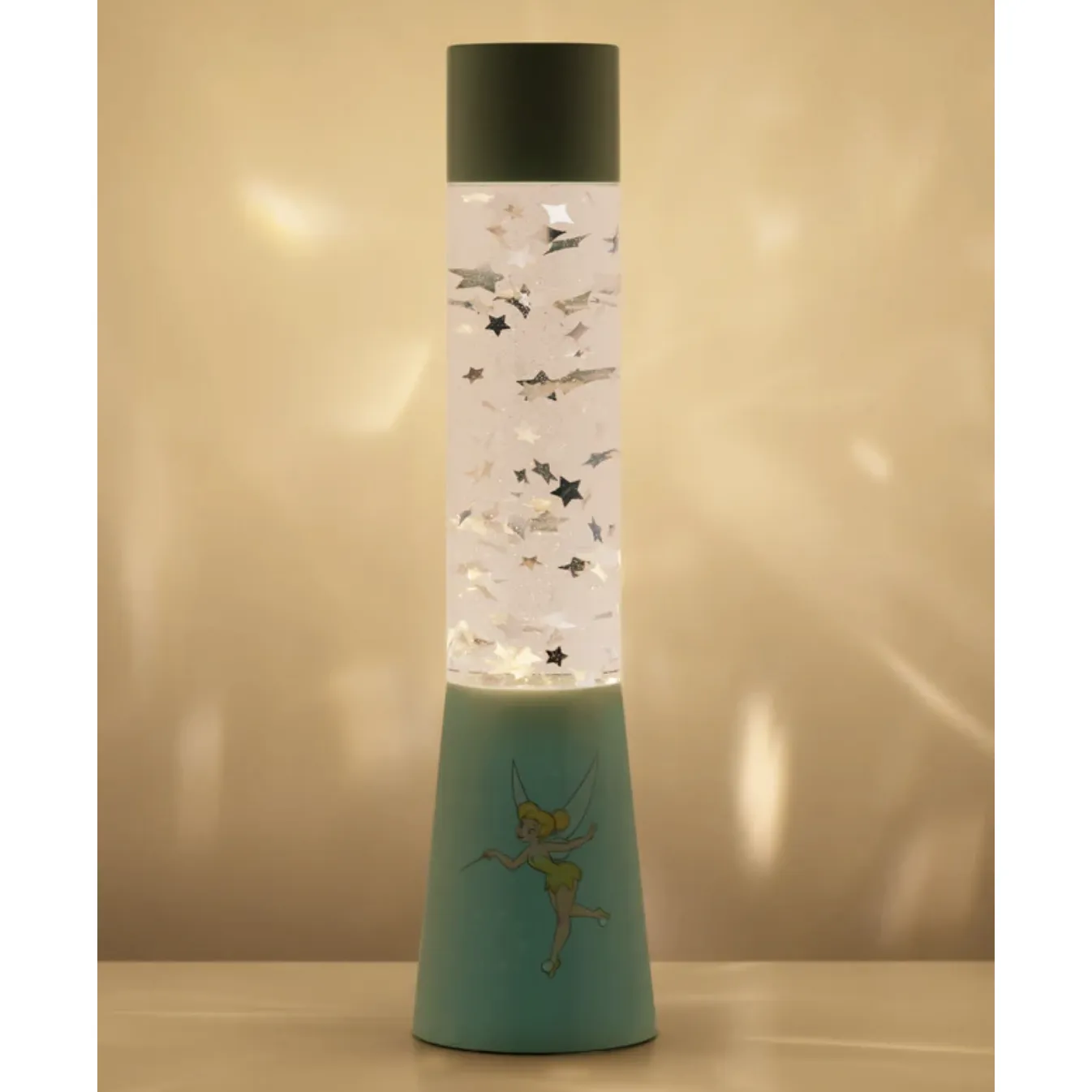 Disney Tinker Bell Lamp, Glitter Lava Light