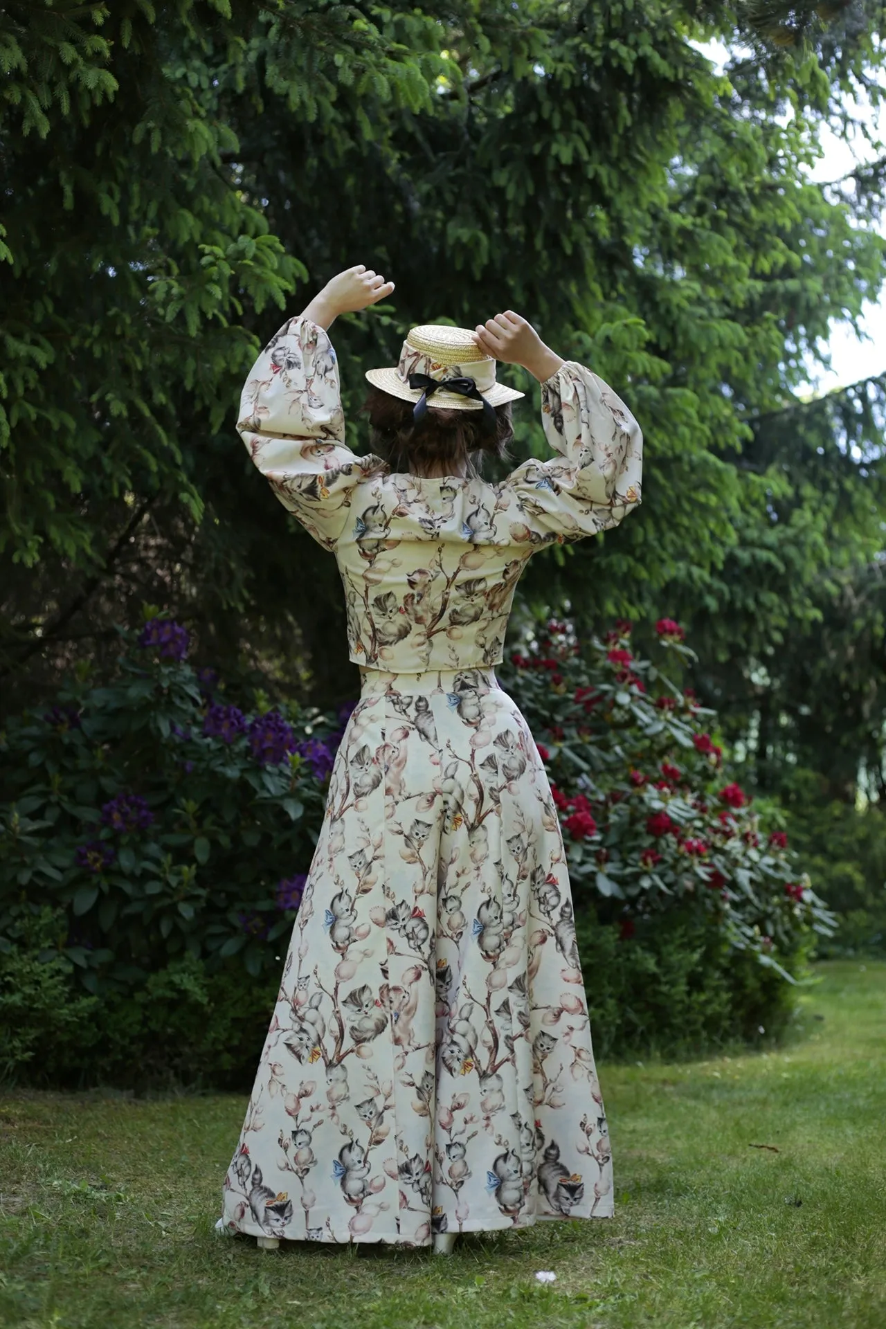 Edwardian Pants - Different print