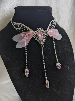 Enchanted Faerie Queen Wing Necklace