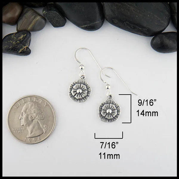 English Rose Pendant and Earring Set