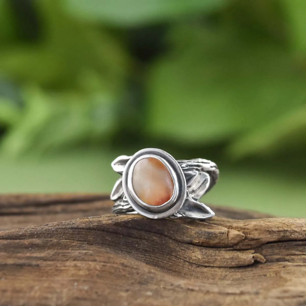Entwined Agate Ring - Choose Your Own Stone