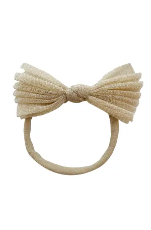 Fairy Bow Wrap - Light Gold