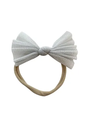 Fairy Bow Wrap - Silver