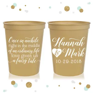 Fairy Tale - Wedding Stadium Cups #85
