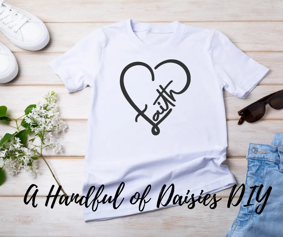 Faith Inspired White T-Shirts