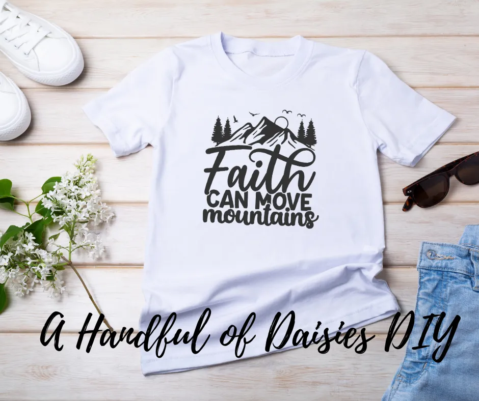 Faith Inspired White T-Shirts
