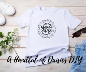 Faith Inspired White T-Shirts